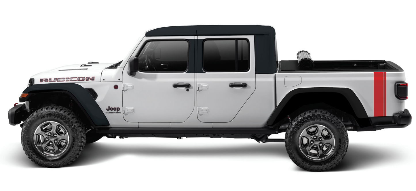 Jeep Gladiator Rear Stripe